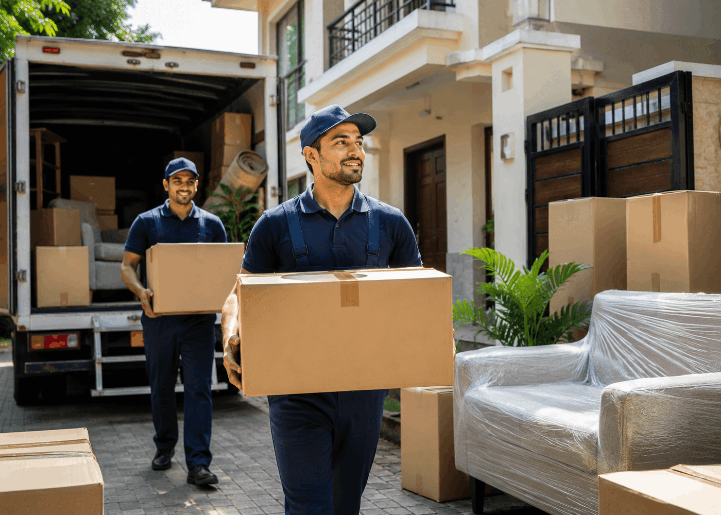 Home Shifting handled by a Vihaan crew
